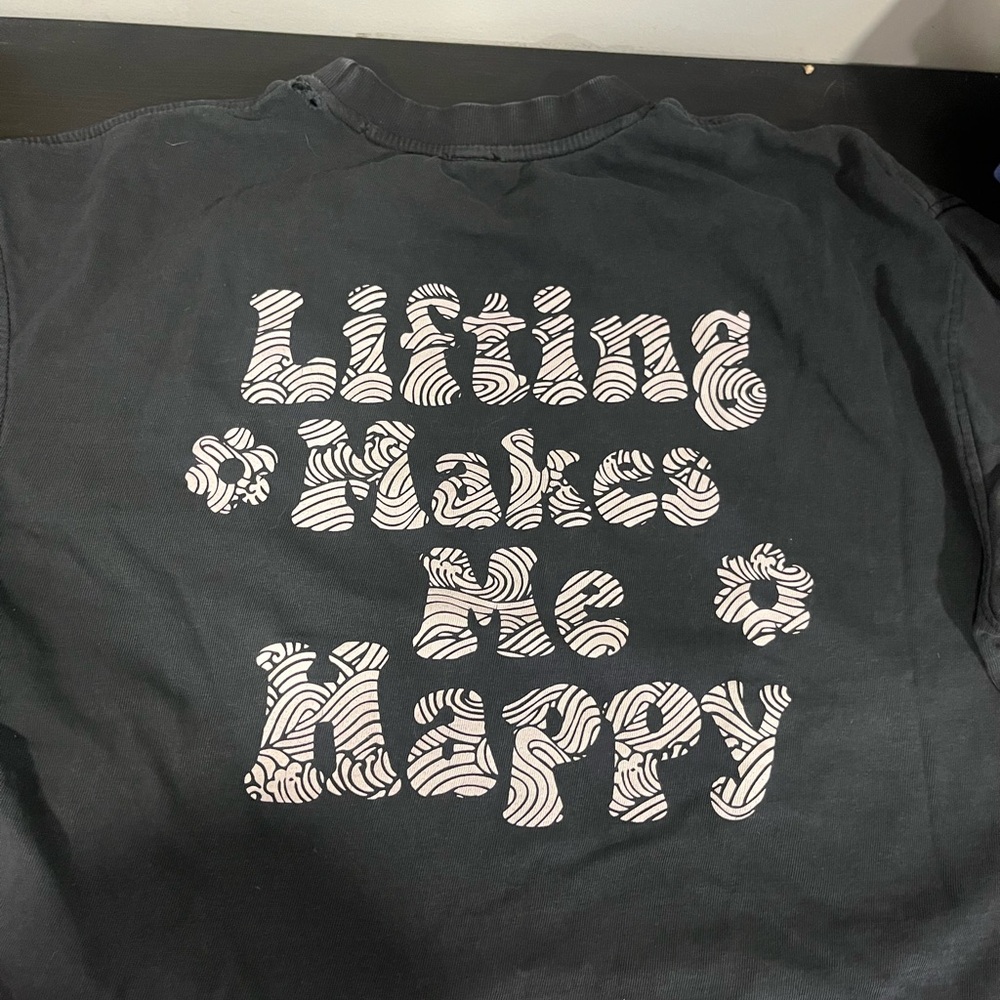 Cropped Lifting Culture tee